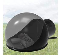 Tienda Inflable de la Burbuja al Aire Libre ， Tienda de Burbujas Inflable Negra de 5 m con secador de Pelo