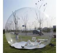 Tienda Inflable de la Burbuja al Aire Libre ， Tienda de campaña Inflable con cúpula Tipo túnel for Acampar y observar Las Estrellas al Aire Libre, Transparente, 4 m, 5 m y 6 m(D,4M)