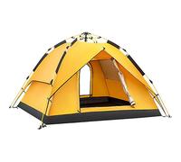 Tienda, La Carpa se Abre automáticamente, Carpas for Acampar, Carpas for la Playa, 3-4 Personas y protección, Carpas Familiares, Caminatas for Acampar al Aire Libre.-azul1(Yellow)