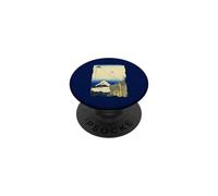 Tienda Mitsui en Edo Hokusai Vintage Retro Arte Japonés PopSockets PopGrip Adhesivo