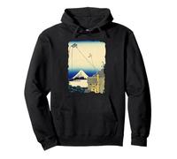 Tienda Mitsui en Edo Hokusai Vintage Retro Arte Japonés Sudadera con Capucha