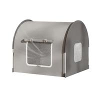 Tienda para gatos - Caseta impermeable y transpirable para cachorros, refugio de animales, camping e interior, patio, jardín, patio, verano, viajes en coche y casa