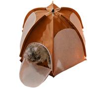 Tienda para Gatos,Cueva Plegable De Malla Transpirable,Tienda Cama para Gatos con Puerta Que Incorpora Una Cremallera - para Apartamento Residencia Patio Balcón Porche Hogar Salón