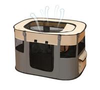 Tienda para Gatos,Parque Interior para Cachorros Y Mascotas - Cama Plegable Y Transpirable para Interior Y Exterior Viajes Camping Balcón Patio Jardín Sala