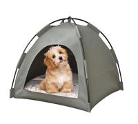 Tienda para gatos - Tienda plegable para gatos | Nicho Cama Caverna portátil transpirable para animales pequeños interior al aire libre todas las estaciones viajes camping