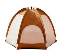 Tienda para Gatos,Una Casa Plegable Transpirable con Malla | Tienda de Juego con Puerta Cremallera | para Dormitorio Apartamento Residencia Estudiantil Patio Balcón Porche Hogar