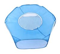 Tienda para Mascotas Que se Abre automáticamente, Ligero, portátil, Plegable, Parque para Animales pequeños para Acampar en Interiores y Exteriores, Tela de poliéster, Hilo de Red