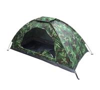 Tienda para mochileros para un Solo Hombre: Camuflaje Impermeable y Resistente al Sol Tienda pequeña y Ligera Fácil instalación para Acampar Hacer Senderismo