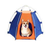 Tienda para Perros, Campamento de para Perros al Aire Libre poliéster | Suministros para Acampar Impermeables para una casa de Mascotas Plegable portátil para cenadores, al Aire Libre, hogar, ja