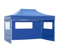 vidaXL Carpa Pabellón Plegable 3 Paredes Cenador Pérgola Eventos Fiestas Patio