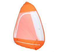 Tienda portátil para meditación y camping, diseño para todas las condiciones al aire libre (naranja)