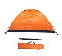 Tienda Senderismo Tienda campaña para 1 Persona Tienda de campaña Impermeable para una Persona Tiendas campaña portátiles para mochileros Tiendas campaña Ligeras o Playa Motocicleta Montañ(Naranja)