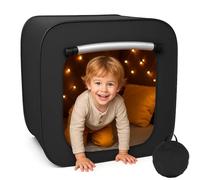 Tienda sensorial, cueva desplegable para niños para jugar y relajarse, ayuda a aliviar la ansiedad y mejorar la concentración para el hogar o la escuela