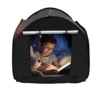 Tienda sensorial para necesidades especiales,Tienda sensorial,Una esquina tranquila ayuda a relajarse | Escondite plegable con puerta, estor enrollador con revestimiento plateado, mejora el