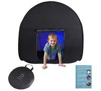 Tienda Sensorial | Rincón De Calma para Que Los Niños Jueguen Y Se Relajen | Ayuda En Autismo, TPS, Ansiedad Y Concentración | Tienda Sensorial Negra para Niños Autistas | Doble