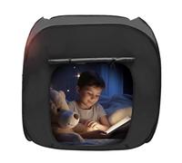 Tienda Sensorial,Tienda Sensorial para Niños, Guarida escondite calmante Black out Extra Grande, de Juegos con Puerta, revestida de Plata, Las Tiendas de Juegos Plegables para Sala sensorial me