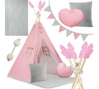 Tienda tipi Nukido NK-406 para niños - rosa