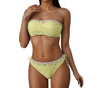 Tiendas De Bañadores Y Bikinis Tankini Deportivo Alta Talla Parte Mayor Abdomen Lateral Horizontales Efecto Flores Lunares XS Incorporada Mastectomía Pequeños Brasier Debajo Ideal