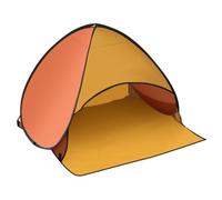 Tiendas de campaña con toldo desplegable de cabeza, tienda de campaña portátil para playa, resistente al viento, pequeña sombra solar con soporte para teléfono móvil, para playa, picnic y aventuras al