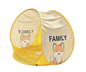 Tiendas de campaña de fácil Montaje para Acampar,Cortina Impermeable con Ventana de Diseño Animado | Exterior para Playa,para Bronceado Jardín Picnic Viaje Piscina Patio Verano