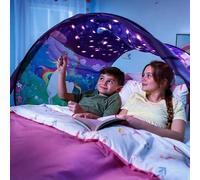 Tiendas de campaña de fantasía Divertidas, Plegables, para Exteriores, Interiores, sueños, tamaño Individual, para niños y niñas, Carpas Infantiles, Casas de Juegos (Caballo con Luz Remota)