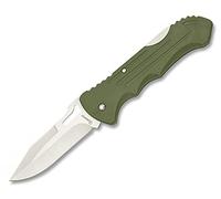 Tiendas LGP - Albainox 18024 - Navaja Plegable, acero Inox. Hoja 7,9 cm. Mango en ABS verde