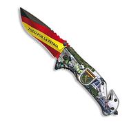 Tiendas LGP Albainox - 18221- H. 8,2 cm. Navaja Guardia Civil Impresión Fotografica 3D- Herramientas para Caza, Pesca, Camping, Outdoor, Supervivencia y Bushcraft