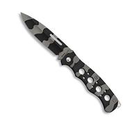 Tiendas LGP Albainox - 18538 - Camuflaje - Navaja ALBAINOX -h. 7,5 cm. -Herramienta para Caza, Pesca, Camping, Outdoor, Supervivencia y Bushcraft