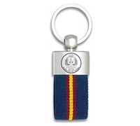 Tiendas LGP Albainox- Llavero Bandera de ESPAÑA, Azul y Grabación Ejército de Tierra