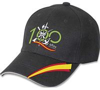 Tiendas LGP- Barbaric- Gorra Bordada 100 Años Aniversario de la Legión Española, Talla única. con Presilla de adaptación, Color Negro