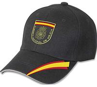 Tiendas LGP- Barbaric- Gorra Bordada Cuerpo Nacional de Policía CNP, Talla única. con Presilla de adaptación, Color Negro