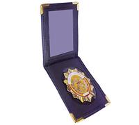 Tiendas LGP- Cartera Portaplaca de Piel- Caballero Legionario, Billetero, Color Negro