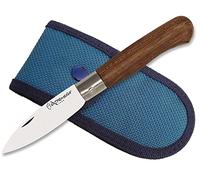 Tiendas LGP - Extremeña - Navaja Cabritera, Plegable, Acero INOX. Hoja de 7 cm. Con Funda, 01416