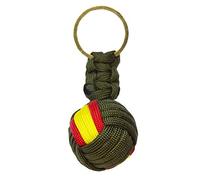 Tiendas LGP - Llavero de Bola Verde, Bandera de ESPAÑA, Guardia Civil, Nylon