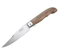 Tiendas LGP - MAM - Navaja con bloqueo, Mango de Madera, Hoja de Acero INOX de 8,5 cm. Plegable 14025
