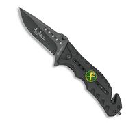 Tiendas LGP- Navaja ALBAINOX 19662-A/1010 Chapa Guardia Civil -h. 8,6 cm. Herramienta para Caza, Pesca, Camping, Outdoor, Supervivencia y Bushcraft