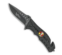 Tiendas LGP- Navaja ALBAINOX 19662-A/1029 Chapa Francisco Franco, Plegable, hoja de 8,6 cm. Herramienta para Caza, Pesca, Camping, Outdoor, Supervivencia y Bushcraft