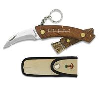 Tiendas LGP - Navaja Setera Albainox Funda. H:7.5 cm Mango: Madera Hoja: Acero INOX. 19120