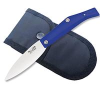 Tiendas LGP- pallares - Navaja Nº 00, Acero Carbono. Hoja de 7 cm. Mango de ABS Azul, Con Funda, 06098-AZ