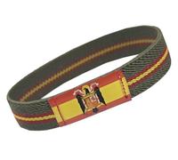 Tiendas LGP - Pulsera elástica, Bandera de España con diseño de escudo del Aguila de San Juan, Verde
