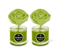 TIENDIFY - ambientador Ambar de flor decorativa perfumada sin alcohol aroma prolongado difusor natural para casa salón baño y oficina (2 UNIDADES, DAMA DE NOCHE)