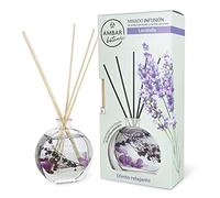TIENDIFY - Mikado 75 ml Ambar Botanic | Ambientador Natural para Hogar con Aceites Esenciales y Hierbas | Efecto Estimulante y Aromaterapia | con Aroma Herbal (1 Unidad, Lavanda)
