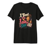 Tiendo a latir el Humor de pestañas Camiseta Premium