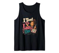Tiendo a latir el Humor de pestañas Camiseta sin Mangas