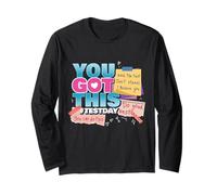 Tienes Esto No te estreses Rock The Test Day Manga Larga