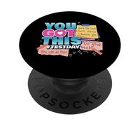 Tienes Esto No te estreses Rock The Test Day PopSockets PopGrip Adhesivo