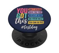 Tienes Esto No te estreses Rock The Test Day PopSockets PopGrip Adhesivo