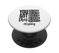 Tienes Esto No te estreses Rock The Test Day PopSockets PopGrip Adhesivo