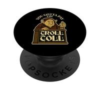 Tienes Que Pagar el peaje del Troll Gracioso PopSockets PopGrip Adhesivo