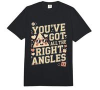 Tienes Todos los ángulos correctos Matemáticas Divertidas Comfort Colors Adult Heavyweight T-Shirt